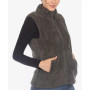 Women's Zip Up Sherpa Vest