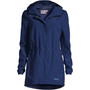 Women's Tall Waterproof Hooded Packable Raincoat