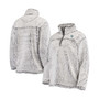 Women's Gray Seattle Kraken Sherpa Quarter-Zip Jacket
