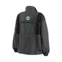 Women's Charcoal Miami Dolphins Popover Packable Half-Zip Jacket
