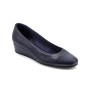 Women's Gracey Round Toe Slip-on Wedge Dress Pumps