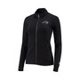 Women's 5th & Ocean by Black Carolina Panthers Team Raglan Full-Zip Jacket