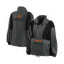 Women's Charcoal Baltimore Orioles Packable Half-Zip Jacket