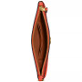 Polished Pebble Leather Small Zip-Top Wristlet