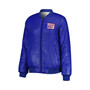 Women's Oatmeal, Royal New York Giants Switchback Reversible Full-Zip Jacket