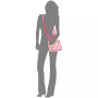 Silvana Monogram Double Compartment Mini Tote