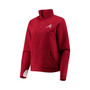 Women's Crimson Alabama Crimson Tide Embossed Quarter-Zip Jacket