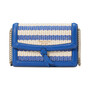 Knott Striped Woven Mini Crossbody