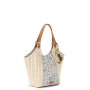 Women's Roma Straw Small Shopper