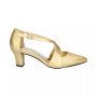 Women's Elegance Cross Strap Front Pumps