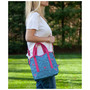 Medium, 100% Cotton Canvas Carryall Tote Bag