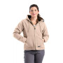 Women's Lined Softstone Duck Hooded Jacket Plus Sizes
