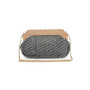 Echo Wooden Closure Clutch Bag
