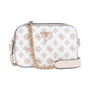 Noelle Peony Logo Double Zip Small Camera Crossbody