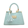 Natalie Croco Top Handle Crossbody Bag