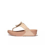 Women's Lulu Crystal Circlet Leather Toe Post Sandals