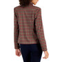 Women's Plaid-Print Band Jacket