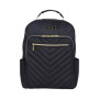 Chelsea Women's Chevron Quilted 15-Inch Laptop & Tablet Fashion Travel Backpack