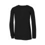 Women's Oversize Loose Fitting Waffle-Knit Henley Thermal Sweater