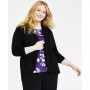 Plus Size Shawl-Collar Cardigan, Created for Macy's
