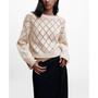 Women's Openwork Cotton Sweater