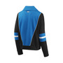 Women's Black Orlando Magic Colorblocked Half-Zip Jacket
