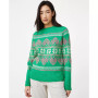 Women's Christmas Crew Neck Sweater