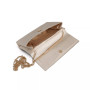 Woman's Dakota Sparkle Jacquard Envelope Clutch with Crystal Bow