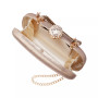 Women's Crystal Handle Minaudiere
