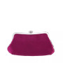 Women's Crystal Embellished Frame Clutch