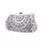 Women's Crystal Embellished Frame Clutch