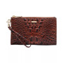 Daisy Leather Melbourne Wristlet