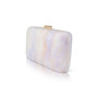 Woman's Lumi Acrylic Cloud Minaudiere Handbag
