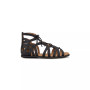 Women's Break My Heart Lace Up Gladiator Flat Sandals