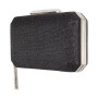 Women's Geometric Minaudiere Bag with Tassle
