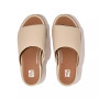 Women's Eloise Cork Wrap Leather Wedge Slides