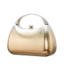 Women's Ombre Minaudiere Metal Handle Handbag