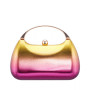Women's Ombre Minaudiere Metal Handle Handbag
