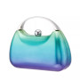 Women's Ombre Minaudiere Metal Handle Handbag