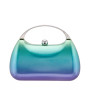 Women's Ombre Minaudiere Metal Handle Handbag