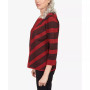 Women's Classics Chevron Stripe Two-for-One Sweater