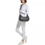 Clay Large Top Zipper Convertible Crossbody Bag