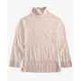 Women's 100% Cashmere Turtleneck Split-Hem Sweater, Created for Macy's