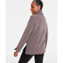 Women's 100% Cashmere Turtleneck Split-Hem Sweater, Created for Macy's
