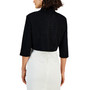 Petite Open-Front Elbow-Sleeve Bolero Shrug