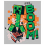 Girl's Minecraft Creeper Boom  Child T-Shirt