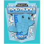 Girl's Pokemon Squirtle Metallic Badge Child T-Shirt