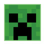 Girl's Minecraft Creeper Face  Child T-Shirt