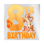 Girl's Winnie the Pooh Tigger 8th Birthday  Child T-Shirt