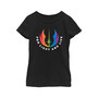 Girl's Star Wars Pride Rainbow Jedi Order Symbol For Light and Life Child T-Shirt